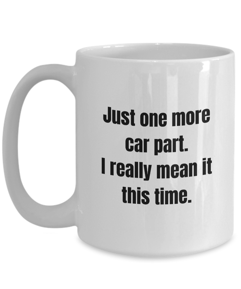 Car Part Mug for Car Collectors