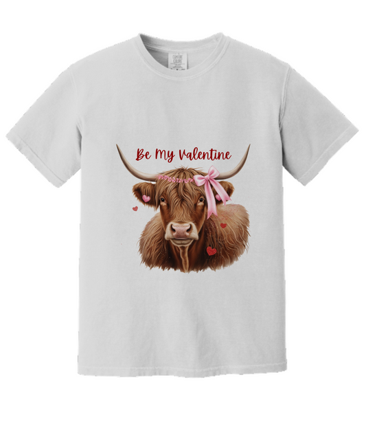 Highland Cow Be My Valentine