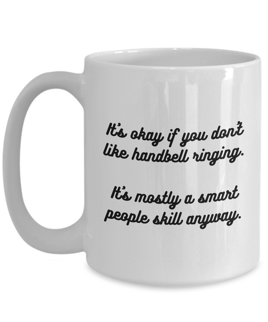 Bell Ringing Skill Mug for Handbell Ringers