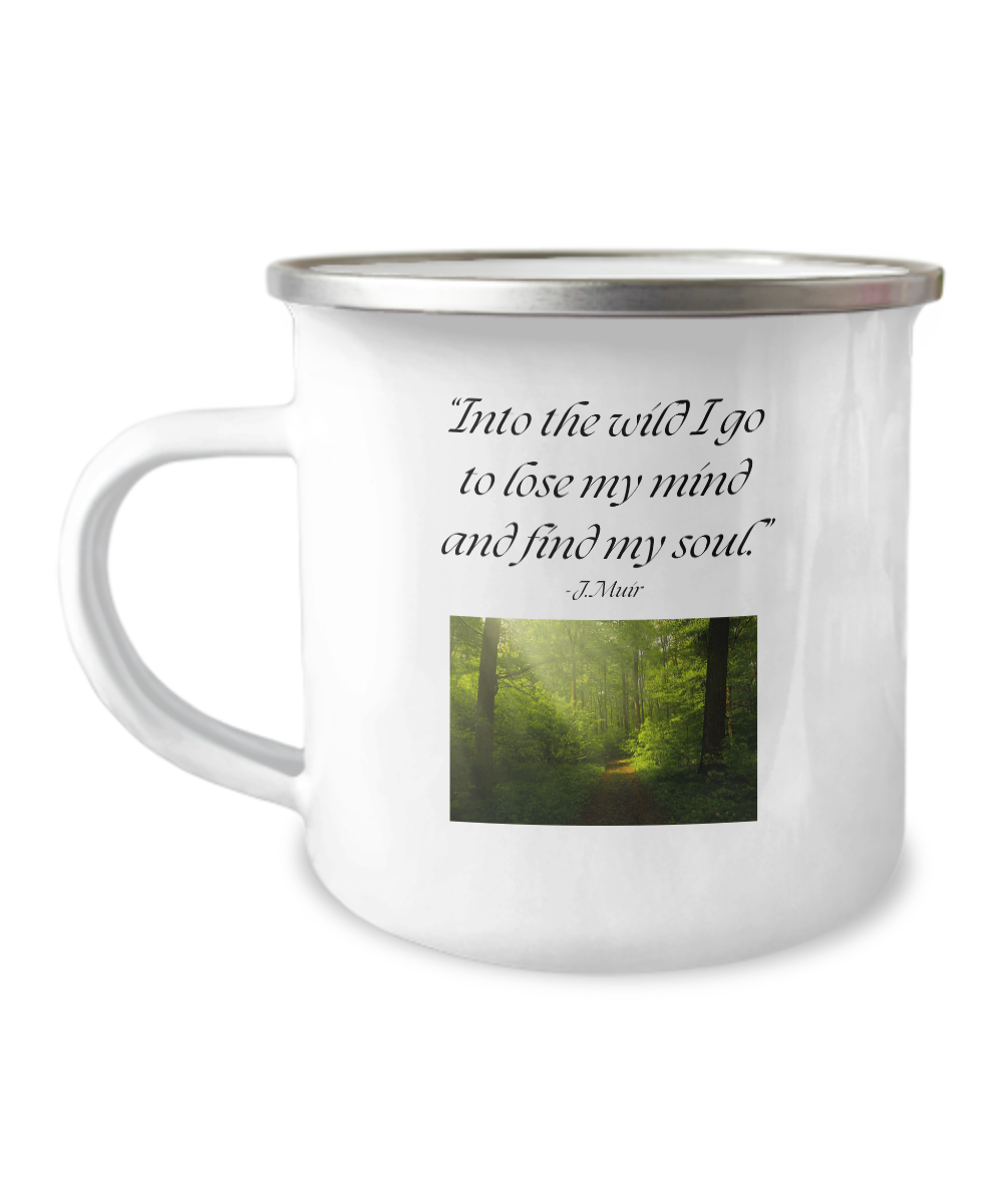 Into the Wild Muir Camper Mug for Hikers