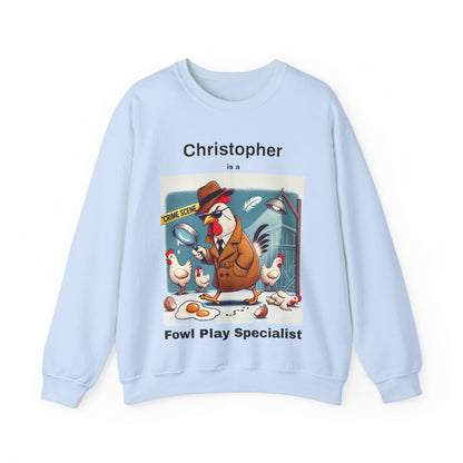 Personalized Fowl Play Specialist Sweatshirt