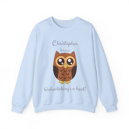 Personalized Birdwatching's a Hoot Sweatshirt
