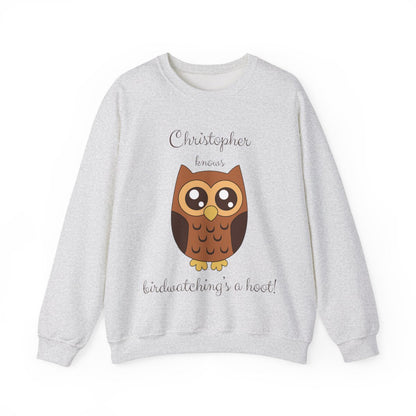 Personalized Birdwatching's a Hoot Sweatshirt