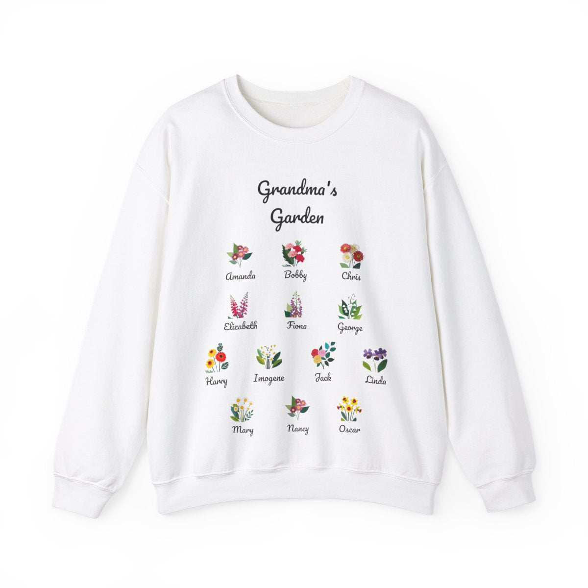 Grandma's Garden Sweatshirt (10-14)
