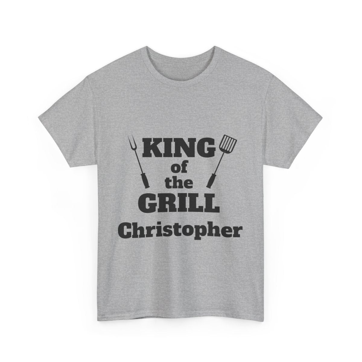 King of the Grill T-shirt (Personalized)