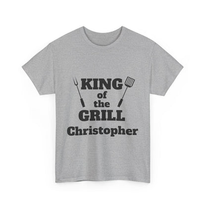 King of the Grill T-shirt (Personalized)