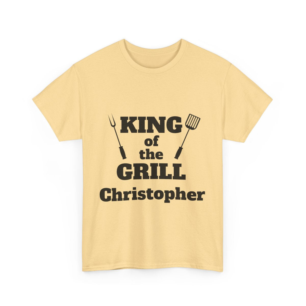 King of the Grill T-shirt (Personalized)