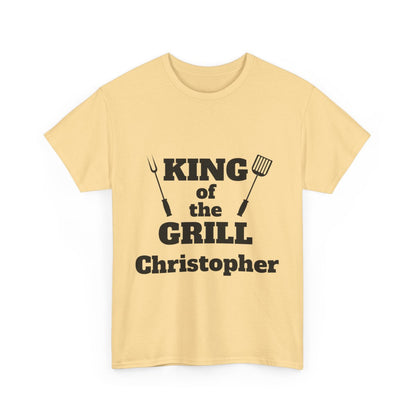 King of the Grill T-shirt (Personalized)