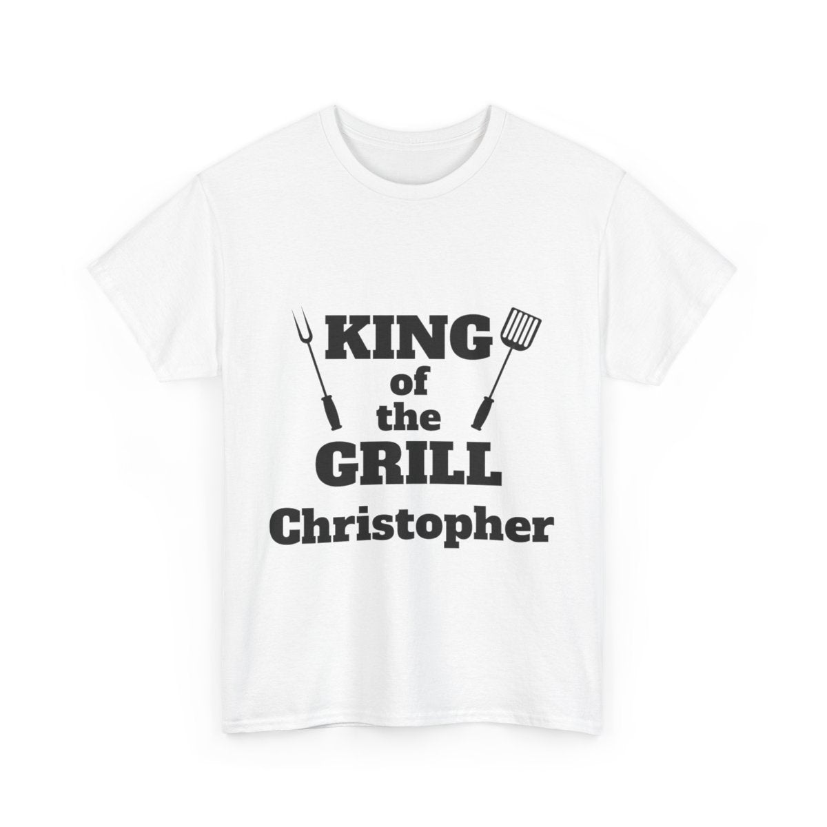 King of the Grill T-shirt (Personalized)