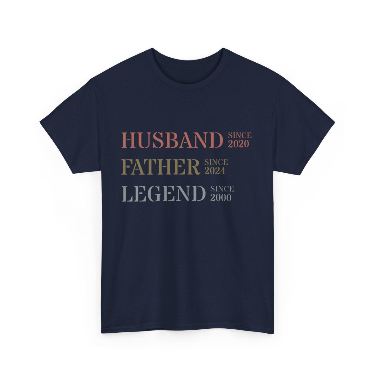 Husband, Father, Legend Personalized T-shirt