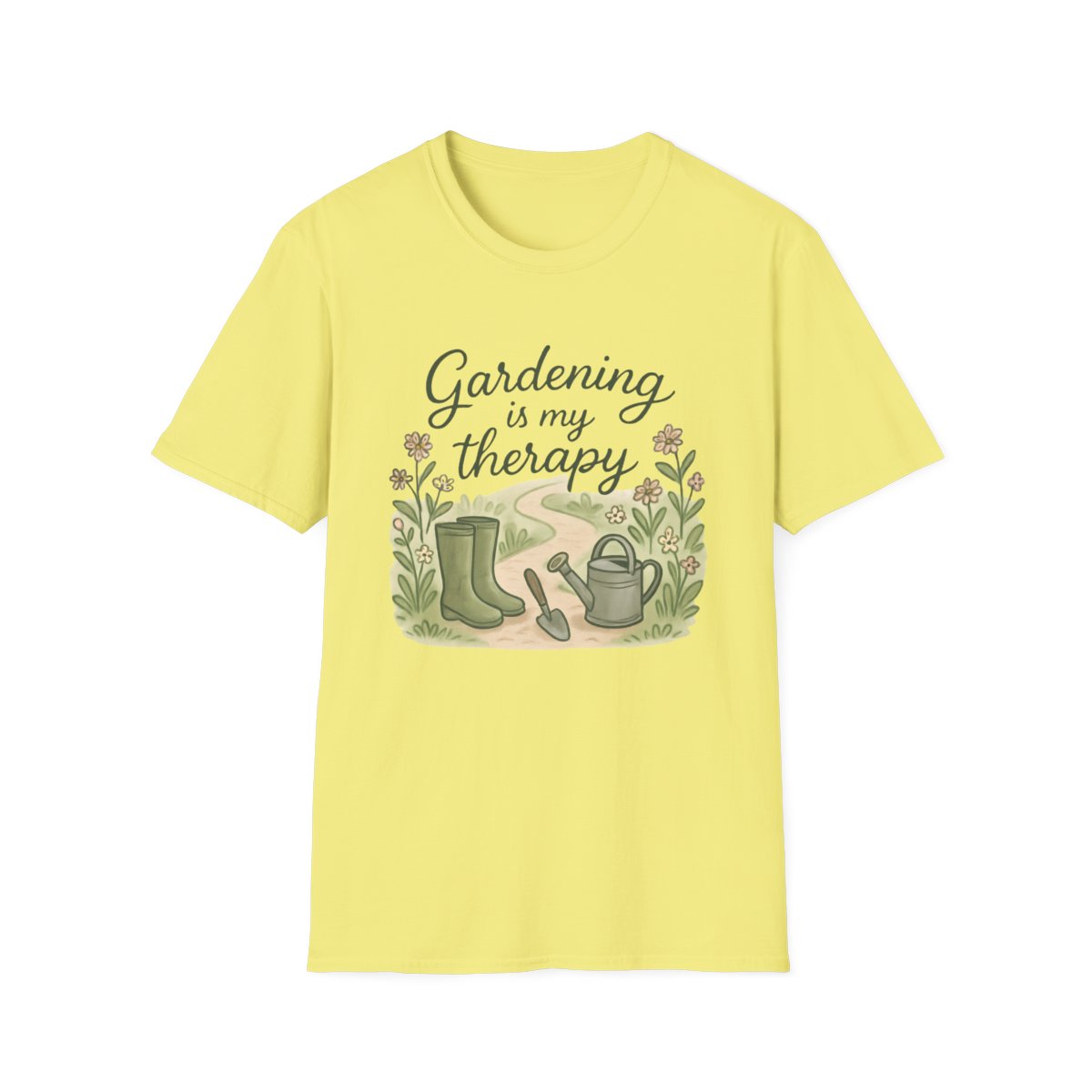 Gardening Therapy T-shirt