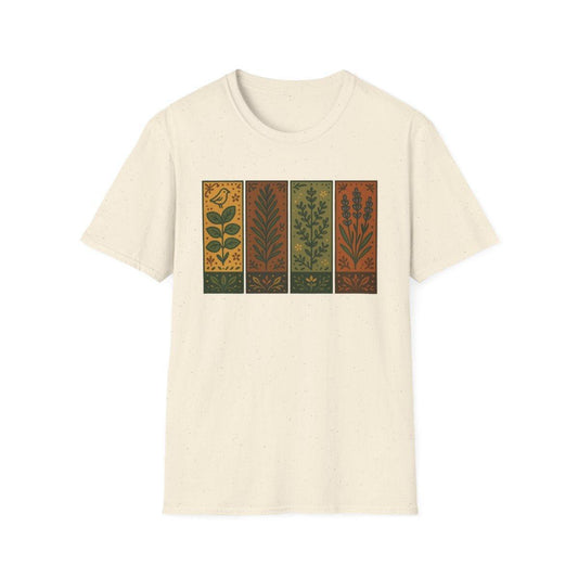 Herb Garden Panels T-shirt
