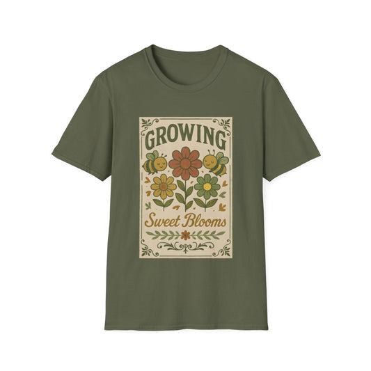 Growing Sweet Blooms T-shirt