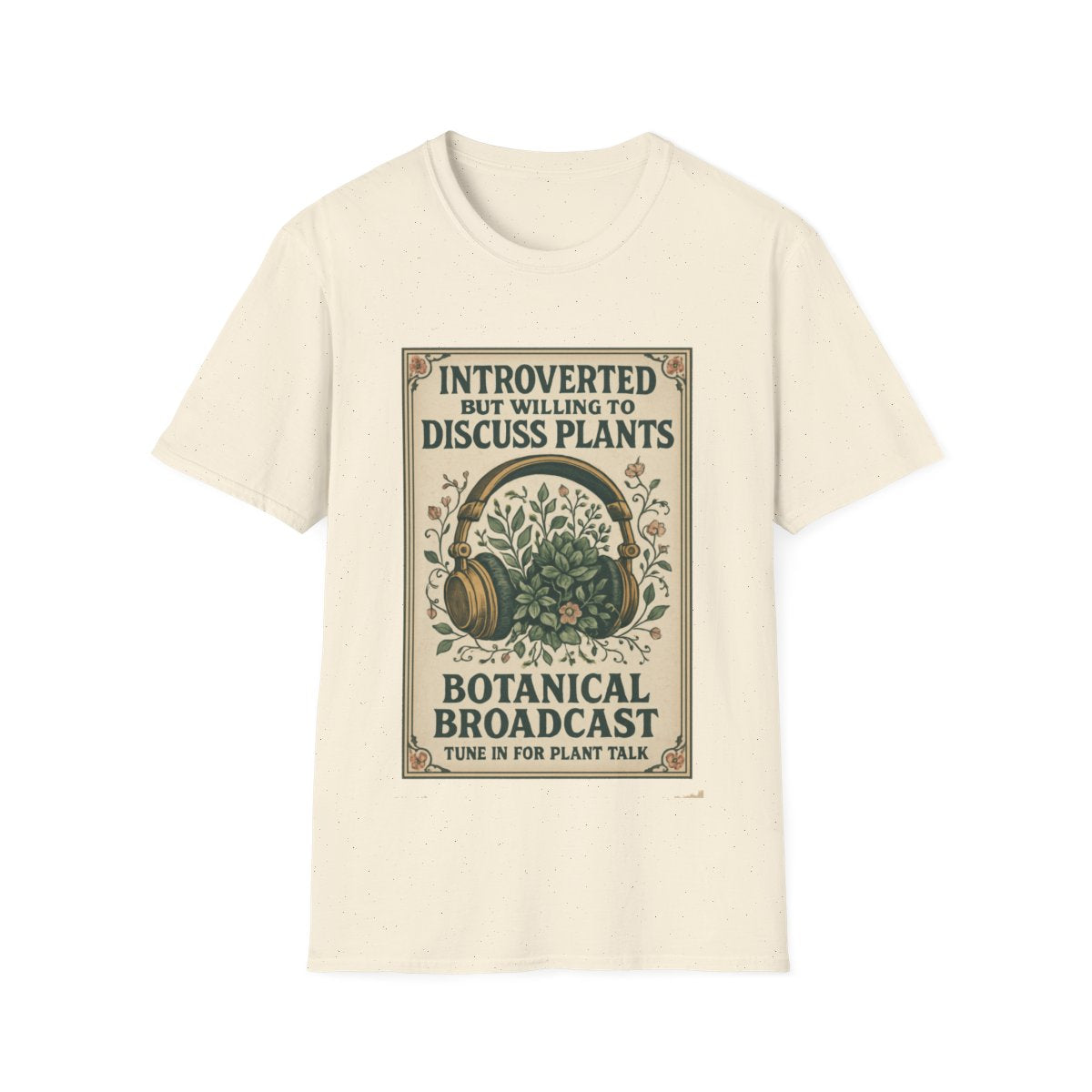 Introverted (with headphones) T-shirt