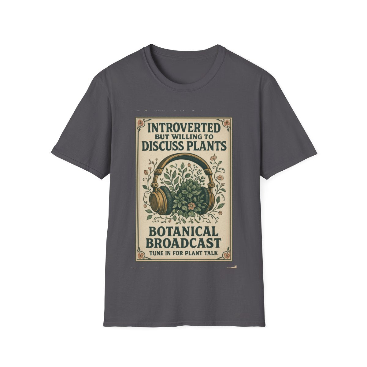 Introverted (with headphones) T-shirt