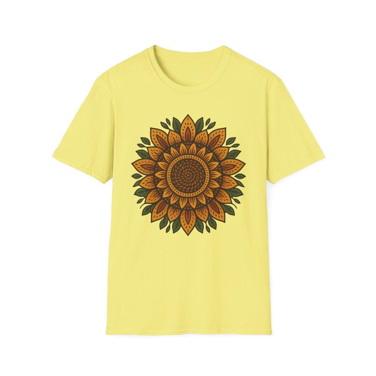 Sunflower Mandala T-shirt