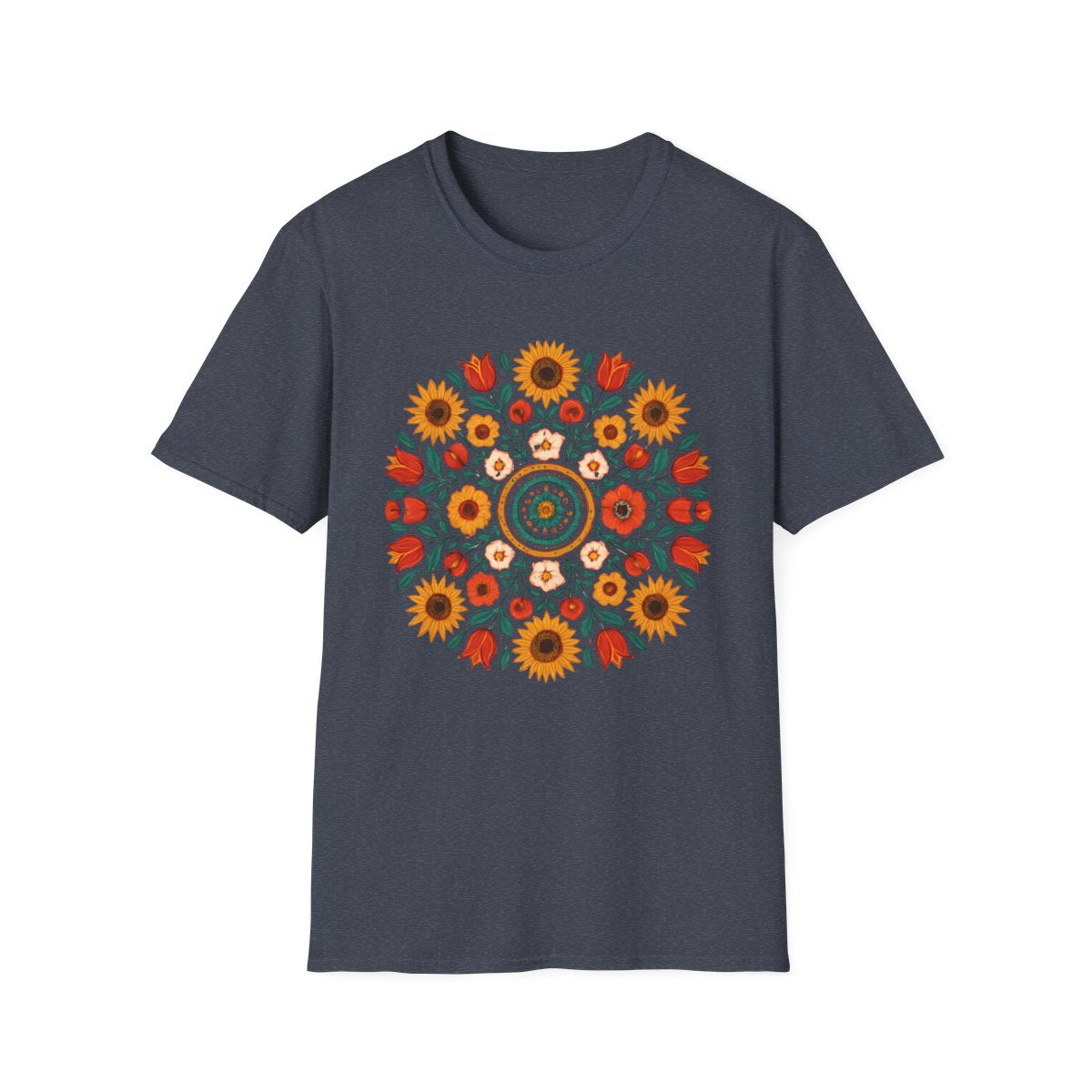 Folk Bloom Burst T-shirt