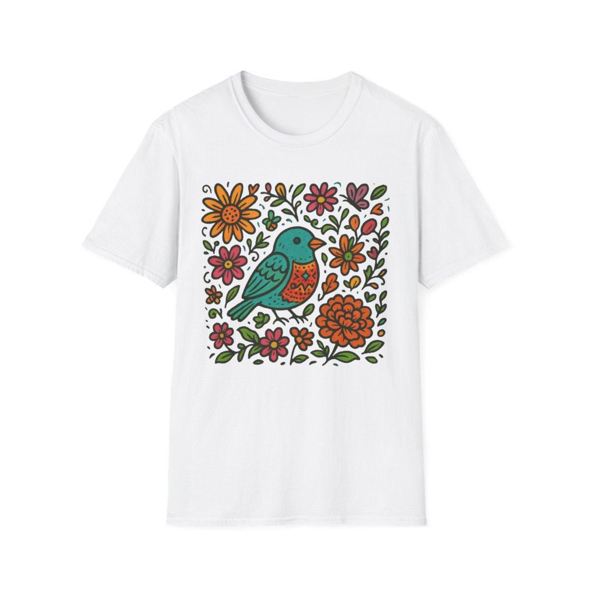 Bird & Blooms T-shirt