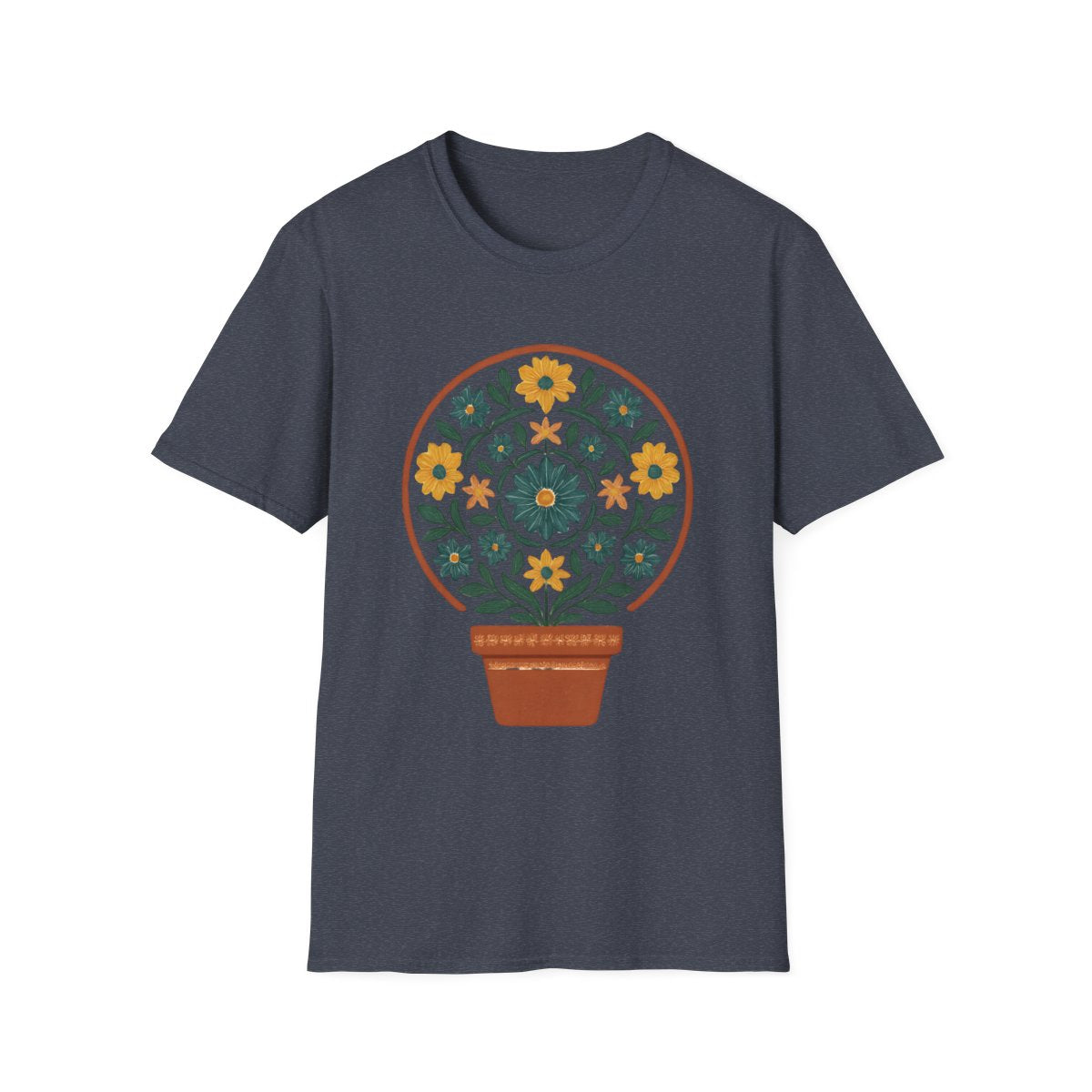 Folk Mandala Pot T-shirt