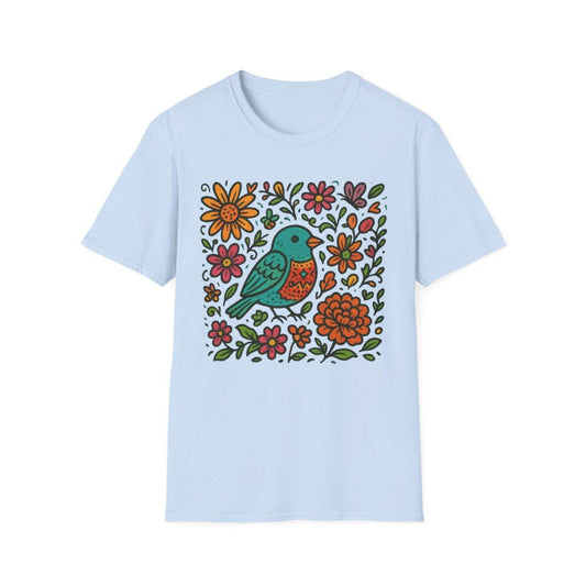 Bird & Blooms T-shirt