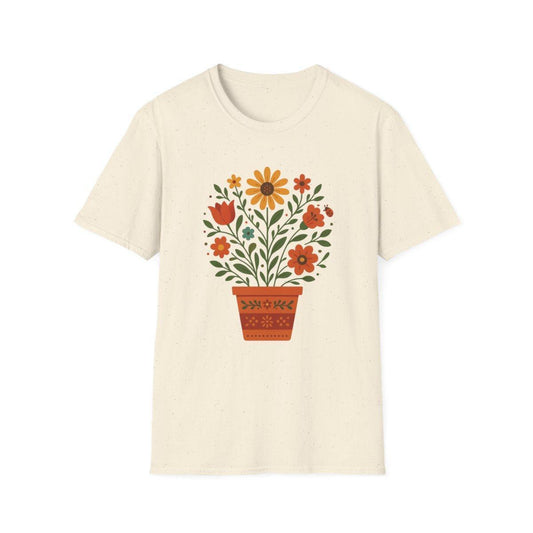 Terracotta Pot Bouquet T-shirt