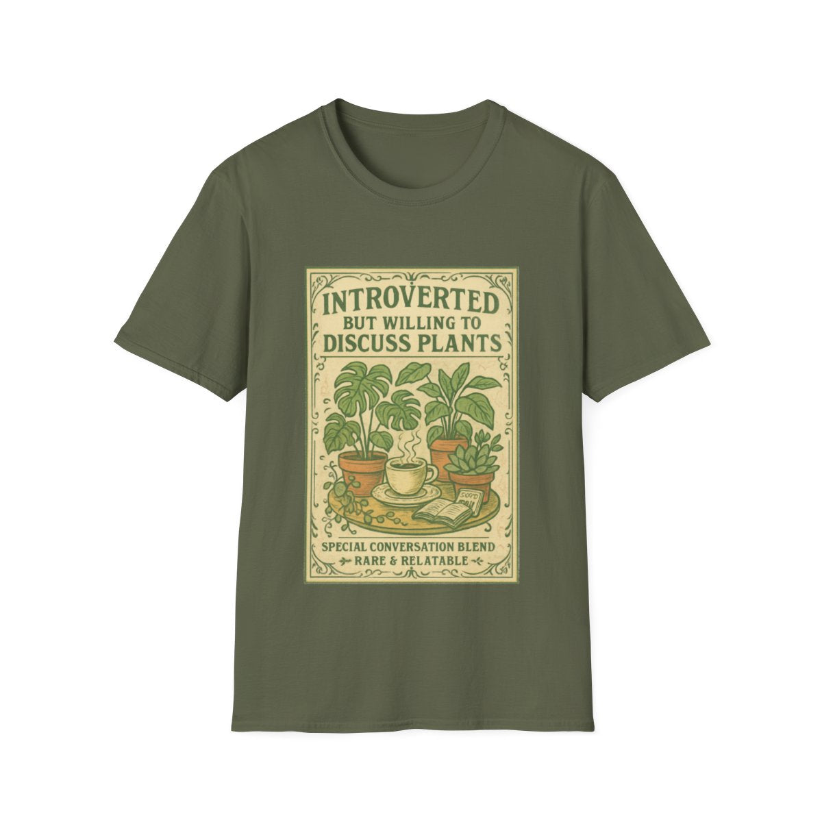 Introverted (with coffee) T-shirt