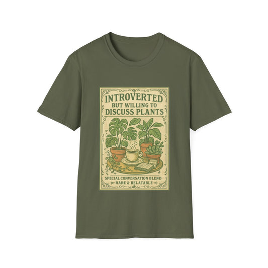 Introverted (with coffee) T-shirt