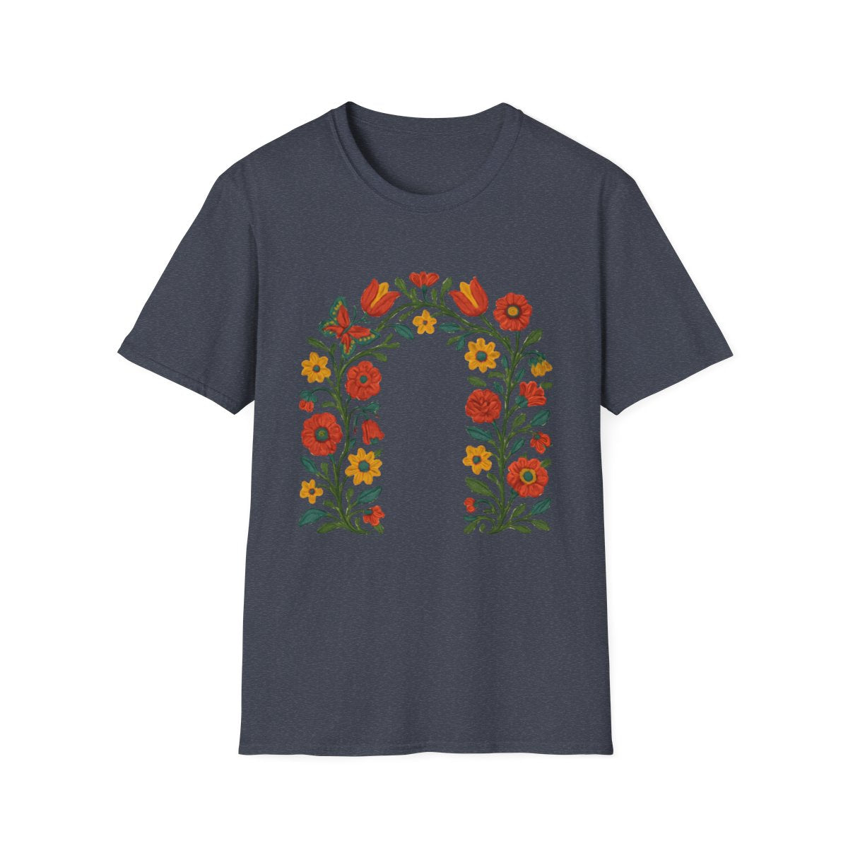 Folk Floral Arch T-shirt