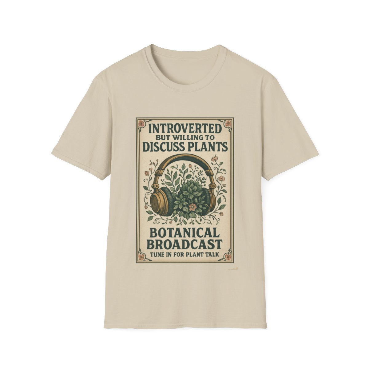 Introverted (with headphones) T-shirt