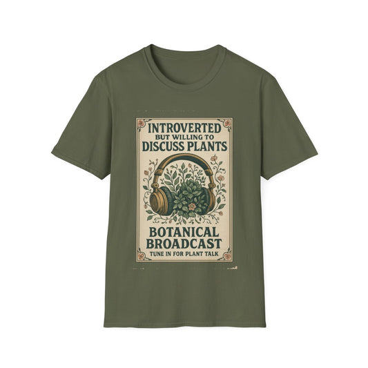 Introverted (with headphones) T-shirt