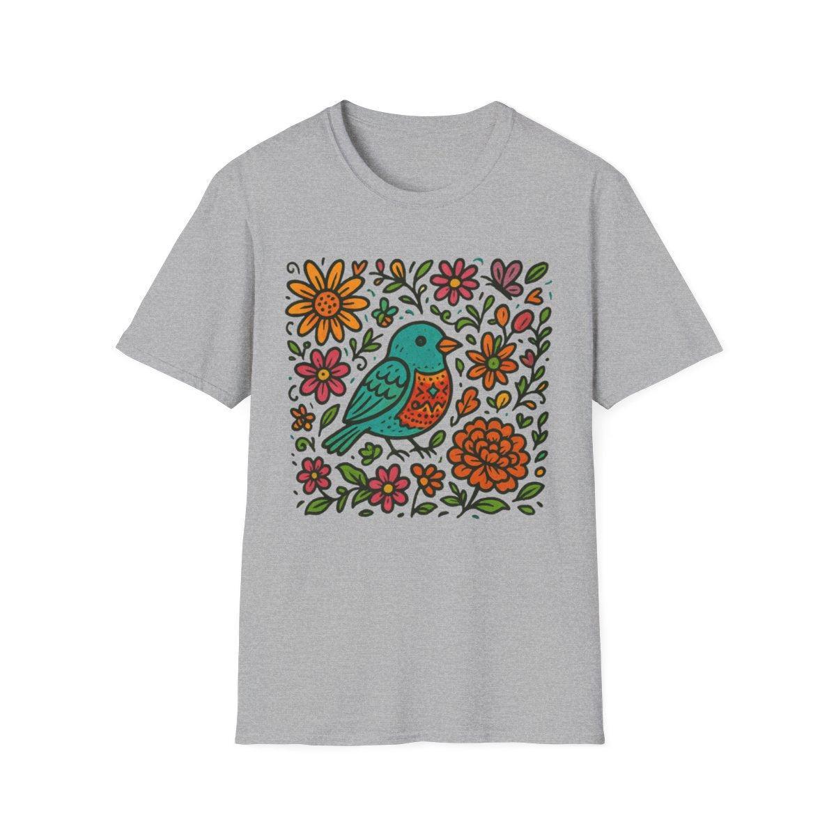 Bird & Blooms T-shirt
