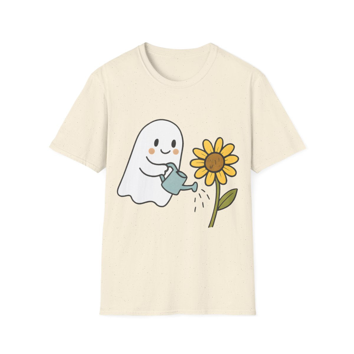 Ghost Watering Flower T-shirt