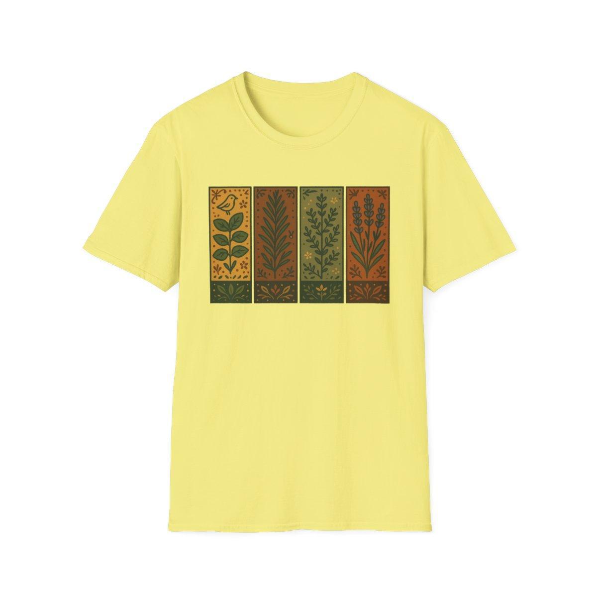 Herb Garden Panels T-shirt